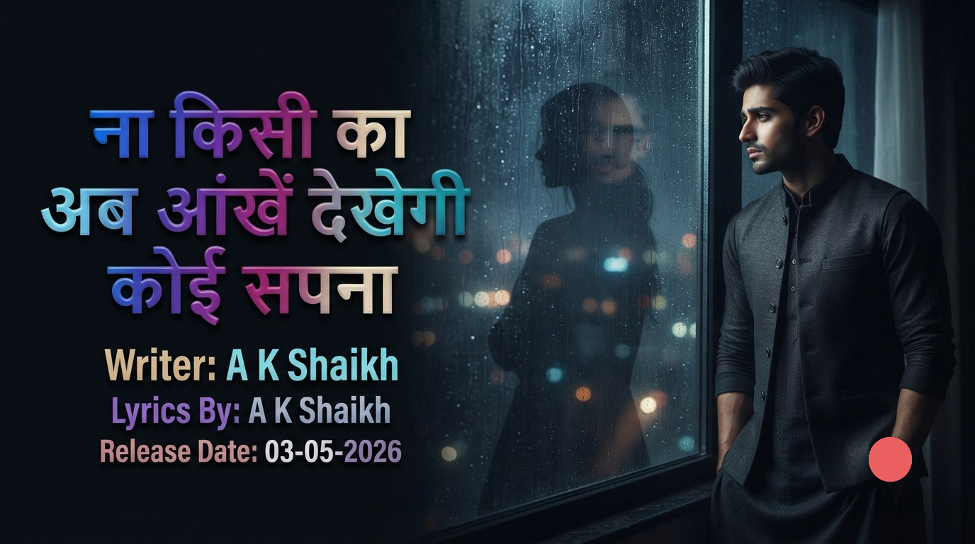 Na Kisi Ka Ab Ankhen Latest Sad Song ver.2 | ना किसी का अब आंखें देखेगी कोई सपना Na Kisi Ka Ab Ankhen Dekhegi Koi Sapna Sad Shayri | Sad Shayari Na Kisi Ka Ab Ankhen Dekhegi Koi Sapna
